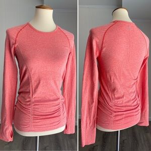 NWOT Grapefruit Pink ATHLETA Tech Long Sleeve Sm